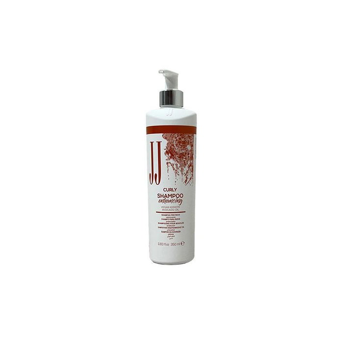 JJ Shampooing Curly Shampoo Enhancing 350 mL pour cheveux bouclés et ondulés - Définit les boucles, apporte douceur et éclat JJ Shampooing Curly Shampoo Enhancing 350 mL pour cheveux bouclés et ondulés - Définit les boucles, apporte douceur et éclat