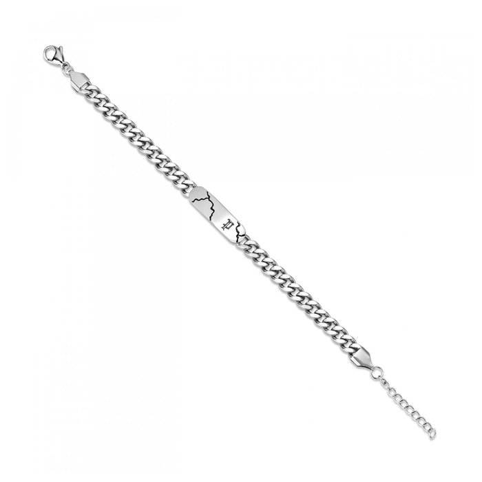 Bracelet Homme Police PEAGB0041201 Argenté