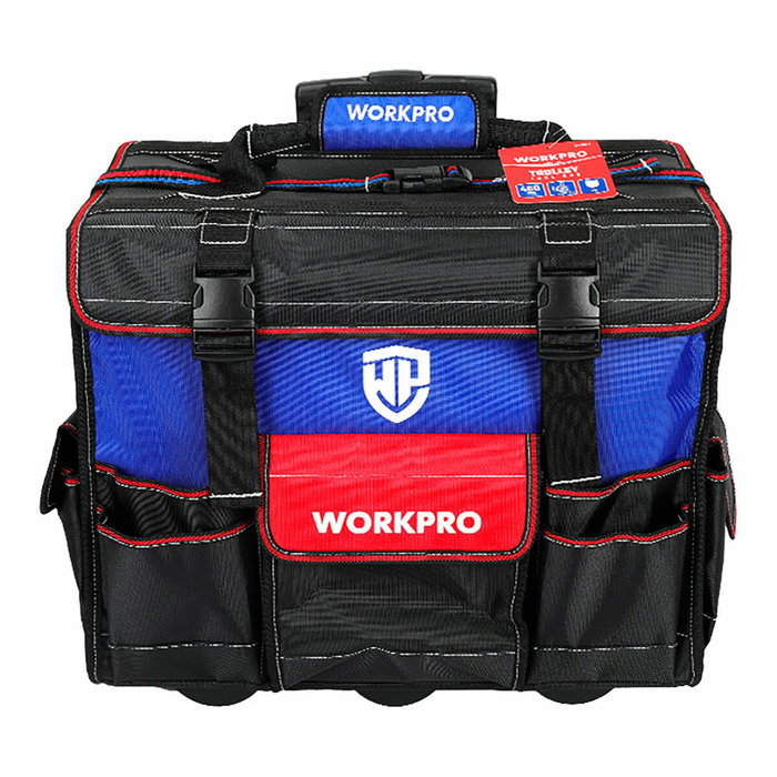 Sac à outils Workpro Polyester Bleu Noir Rouge Sac à outils Workpro Polyester Bleu Noir Rouge