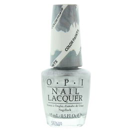 OPI Vernis à ongles métallique sous-couche Silver Canvas Undercoat - 15 ml - Ref. OSC72NLP19 - Pour Femmes