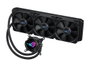Asus ROG Strix LC III 360 Kit de Refroidissement Liquide pour Processeur, Radiateur 360 mm, 3 Ventilateurs 120 mm, Pompe PWM, Écran LCD, RGB