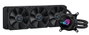 Asus ROG Strix LC III 360 Kit de Refroidissement Liquide pour Processeur, Radiateur 360 mm, 3 Ventilateurs 120 mm, Pompe PWM, Écran LCD, RGB