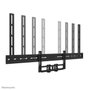 Neomounts AV2 500BL Kit Vidéobar Universel pour TV/Écrans 43"+ et Barres de Son, Support VESA 200x200 à 800x600, Charge Max 10 kg, Noir