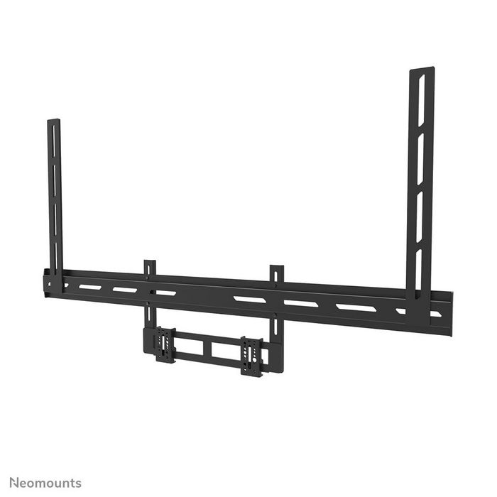 Neomounts AV2 500BL Kit Vidéobar Universel pour TV/Écrans 43"+ et Barres de Son, Support VESA 200x200 à 800x600, Charge Max 10 kg, Noir