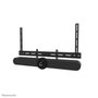 Neomounts AV2 500BL Kit Vidéobar Universel pour TV/Écrans 43"+ et Barres de Son, Support VESA 200x200 à 800x600, Charge Max 10 kg, Noir