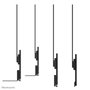 Neomounts AV2 500BL Kit Vidéobar Universel pour TV/Écrans 43"+ et Barres de Son, Support VESA 200x200 à 800x600, Charge Max 10 kg, Noir