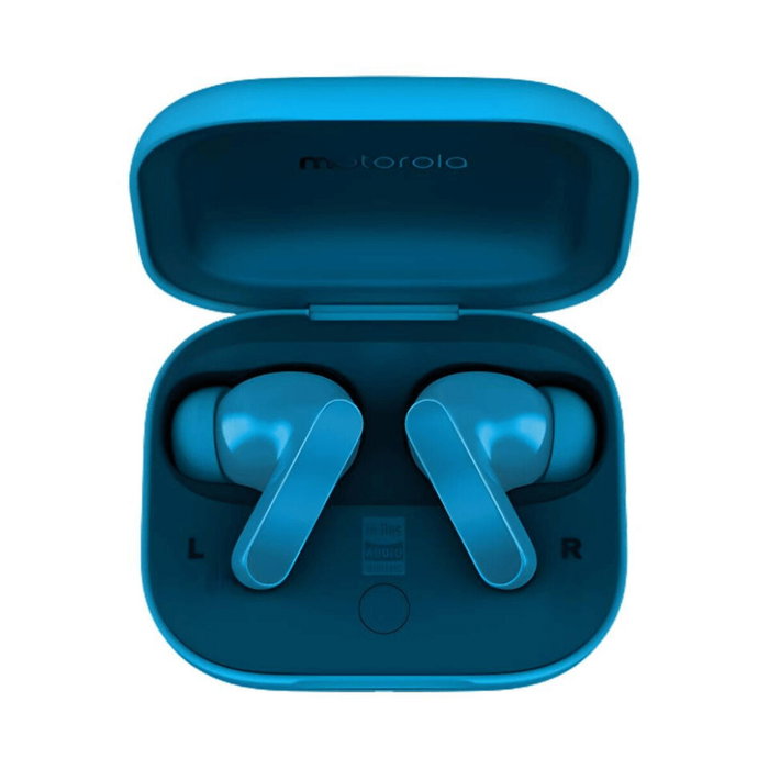 Casque Motorola Moto Buds Bass Bleu