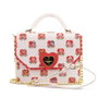 Loungefly Sac Bandoulière Funko Villainous Valentin Crossbody animaux cœurs motif floral cuir vegan 24x19x7 cm