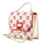 Loungefly Sac Bandoulière Funko Villainous Valentin Crossbody animaux cœurs motif floral cuir vegan 24x19x7 cm