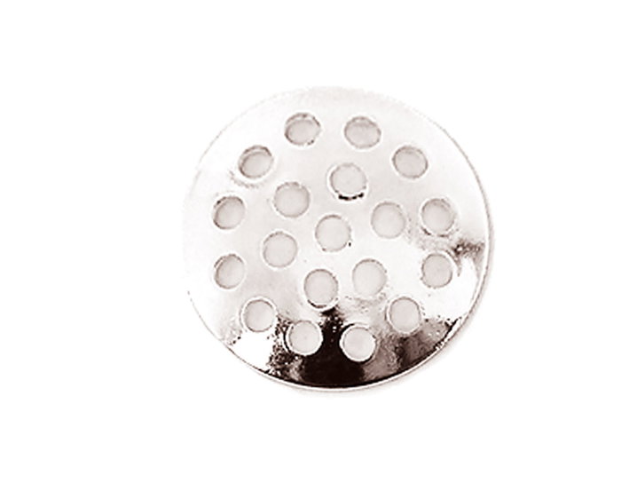 Innspiro Lot de 10 bases d'anneaux métalliques argentées 12 mm Innspiro Lot de 10 bases d'anneaux métalliques argentées 12 mm