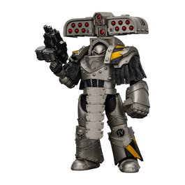 Joy Toy (CN) Warhammer The Horus Heresy Iron Warriors Tyrant Siege Master Terminator avec lance-roquettes 14 cm