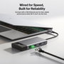 Belkin CONNECT Hub USB-C 8-en-1 pour 2 écrans INC027hqSGY
