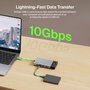 Belkin CONNECT Hub USB-C 8-en-1 pour 2 écrans INC027hqSGY