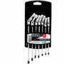 Precision Steel Jeu de 7 Clés mixtes à cliquet 8-14 mm
