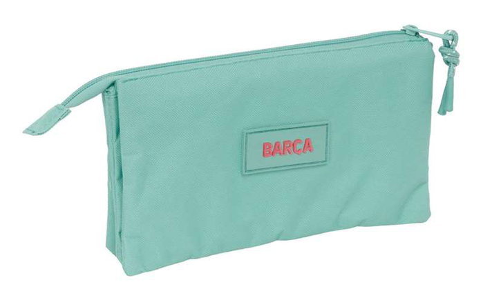 Safta Portatodo Triple F.C. Barcelona Chica - Boîte de rangement avec logo club, dimensions 22x12x3 cm, couleur musse Safta Portatodo Triple F.C. Barcelona Chica - Boîte de rangement avec logo club, dimensions 22x12x3 cm, couleur musse