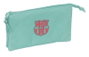 Safta Portatodo Triple F.C. Barcelona Chica - Boîte de rangement avec logo club, dimensions 22x12x3 cm, couleur musse