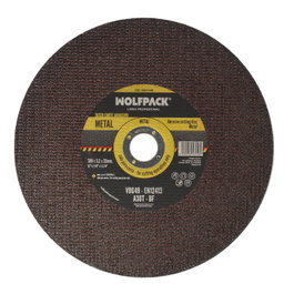WOLFPACK LINEA PROFESIONAL Disco Corte Abrasivo Metal 300x3,0x30mm
