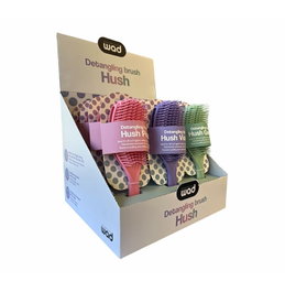 Wad Professional Beauty Expositor 12 brosses démélantes Hush