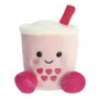 AURORA - Peluche Bubble Tea Palm Pals 13 cm - Peluche douce et marquée CE