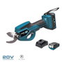 Koma Tools 20v-tp Kit Sécateur Électrique 20 V avec Batterie 2.0 Ah et Chargeur, Minceur, Coupe Ø 28 mm, Bleu/Noir