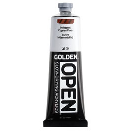 Golden Peinture Acrylique OPEN Iridescente Cuivre Fin 148 ml