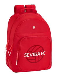 Safta - Sac à dos double adapt. poussette Sevilla FC 32 x 42 x 15 cm