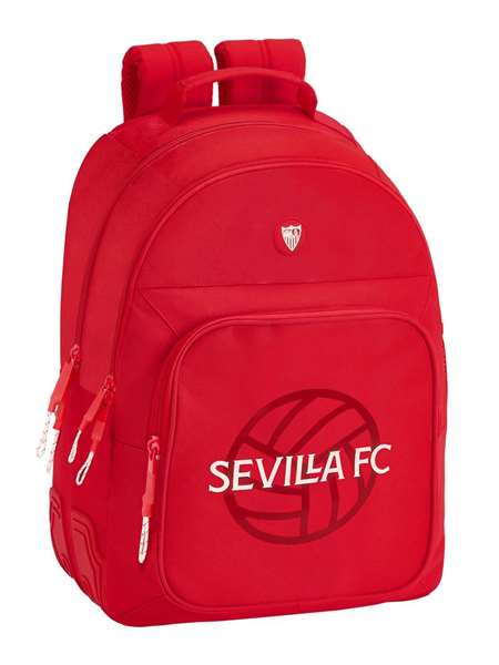 Safta - Sac à dos double adapt. poussette Sevilla FC 32 x 42 x 15 cm Safta - Sac à dos double adapt. poussette Sevilla FC 32 x 42 x 15 cm