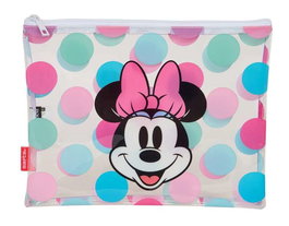 Safta Sac de plage été Minnie Mouse "Beach" 30x23 cm - Pour enfants à partir de 3 ans