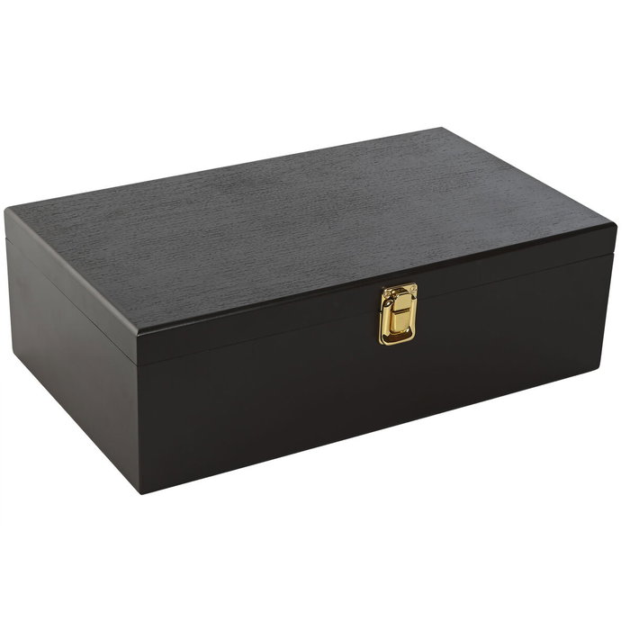 Set d'Accessoires pour Vin Home ESPRIT Brun foncé Bois MDF 36 x 21 x 12 cm