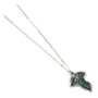 Le Seigneur des Anneaux pendentif et collier argent The Leaf of Lorien