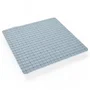Today - Tapis anti-dérapant pour baignoire ou douche 50 x 50 cm, bleu, PVC, avec ventouses, sécurité antidérapant