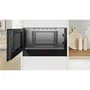Bosch BFL7221B1 SER8 Micro-ondes encastrable, noir, 21 L, 7 programmes automatiques, 38.2 x 59.4 x 31.8 cm