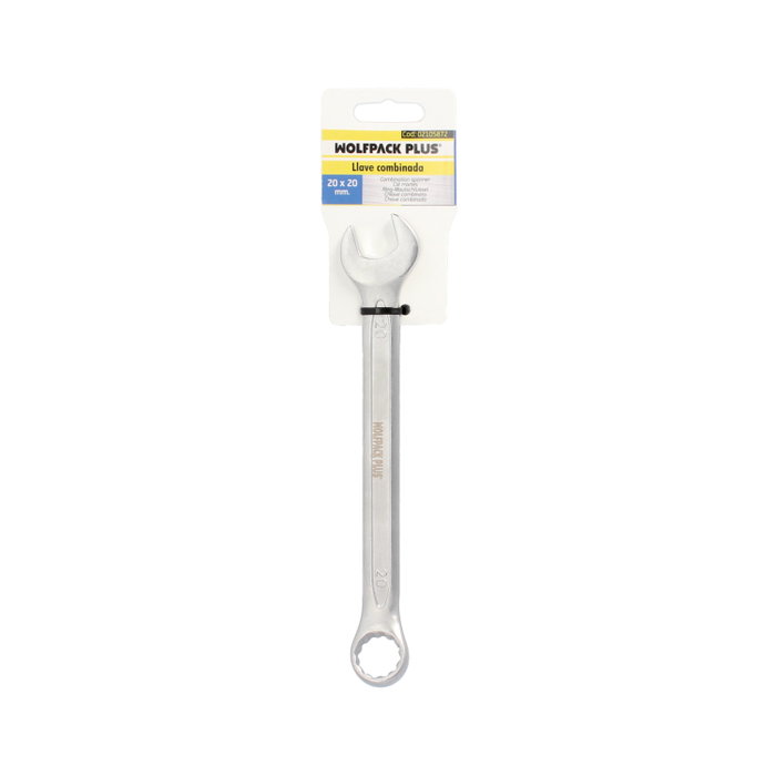 WOLFPACK LINEA PROFESIONAL Clé combinée 20x20 mm DIN 3113 WOLFPACK LINEA PROFESIONAL Clé combinée 20x20 mm DIN 3113