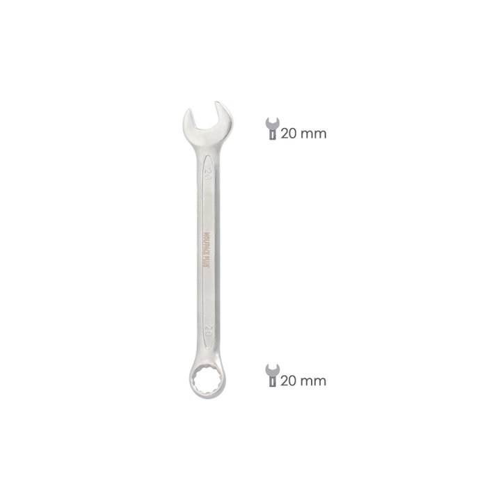 WOLFPACK LINEA PROFESIONAL Clé combinée 20x20 mm DIN 3113 WOLFPACK LINEA PROFESIONAL Clé combinée 20x20 mm DIN 3113