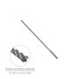 WOLFPACK LINEA PROFESIONAL Foret SDS Plus 4 Tranchants pour Béton Armé Ø 6,5 x 260 mm