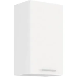 Atlas Meuble haut 1 porte - Décor blanc - L 40cm