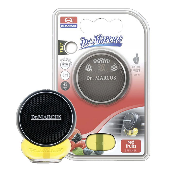 Dr. Marcus DRM0103 Parfum de Voiture Fruits Rouges 8 ml Dr. Marcus DRM0103 Parfum de Voiture Fruits Rouges 8 ml