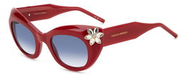 Carolina Herrera HER-0215-S-C9A Lunettes de soleil Rouge/Bleu