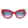 Carolina Herrera HER-0215-S-C9A Lunettes de soleil Rouge/Bleu