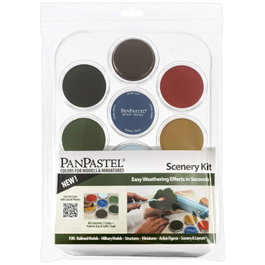 Panpastel Set de 7 couleurs de modelage (Scenery)