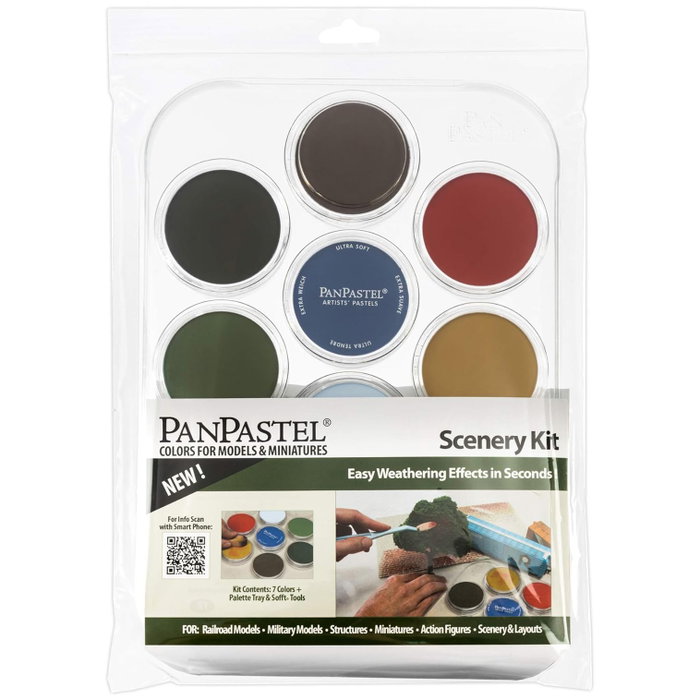 Panpastel Set de 7 couleurs de modelage (Scenery) Panpastel Set de 7 couleurs de modelage (Scenery)
