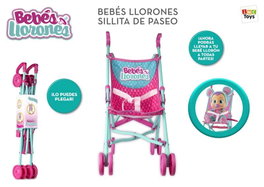 Imc Toys Bebés Llorones Sillita De Paseo Multicolor