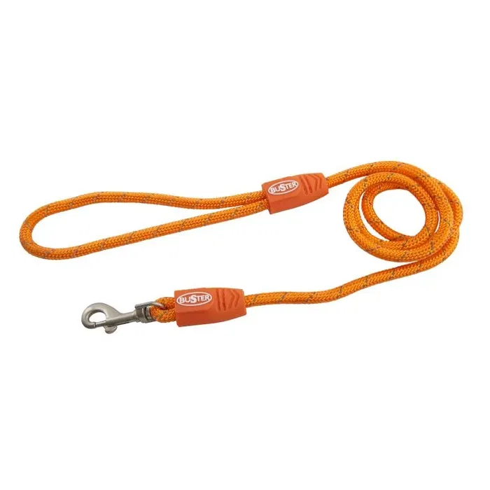 Kruuse Laisse en cordon réfléchissant orange 13mm x 120cm Kruuse Laisse en cordon réfléchissant orange 13mm x 120cm