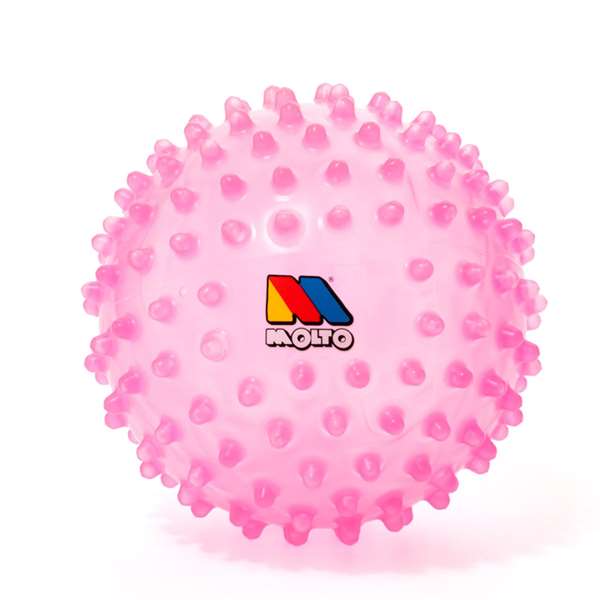 Molto Bola sensorial Bébé - Ballon sensoriel souple rose, 20 cm, pour l'éveil et le jeu des nourrissons Molto Bola sensorial Bébé - Ballon sensoriel souple rose, 20 cm, pour l'éveil et le jeu des nourrissons