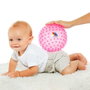 Molto Bola sensorial Bébé - Ballon sensoriel souple rose, 20 cm, pour l'éveil et le jeu des nourrissons