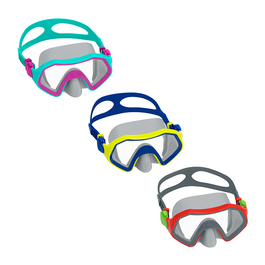 Bestway Masque de Natation Junior Correa Anatomique Couleur Assortie +7 Ans Plage et Piscine 22049