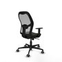 Piqueras y Crespo Chaise de Bureau 1D036G0 Noir
