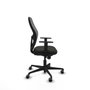 Piqueras y Crespo Chaise de Bureau 1D036G0 Noir