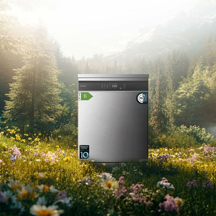 Lave-vaisselle Cecotec Aguazero 6800 Inox A 59,8 cm Acier