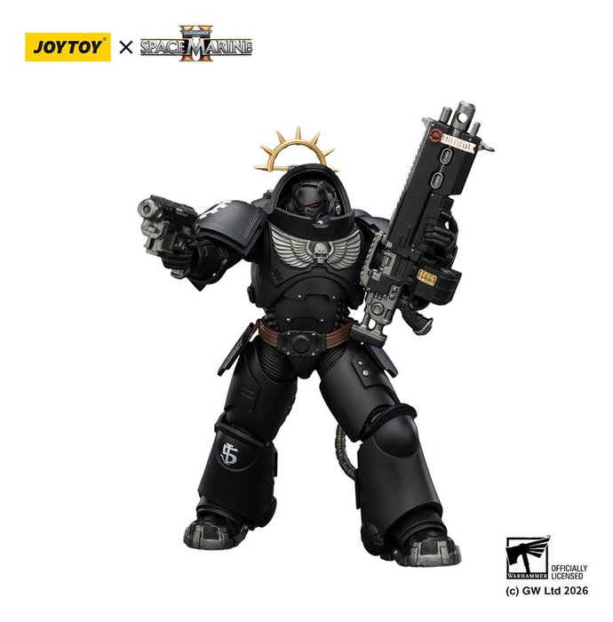 Joy Toy Warhammer 40,000 Iron Hands Heavy Intercessor 12,7 cm Joy Toy Warhammer 40,000 Iron Hands Heavy Intercessor 12,7 cm